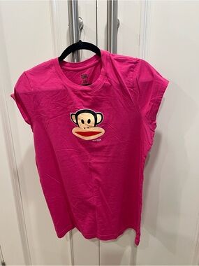 Paul Frank Hot Pink Julius Graphic Short Sleeve Tee